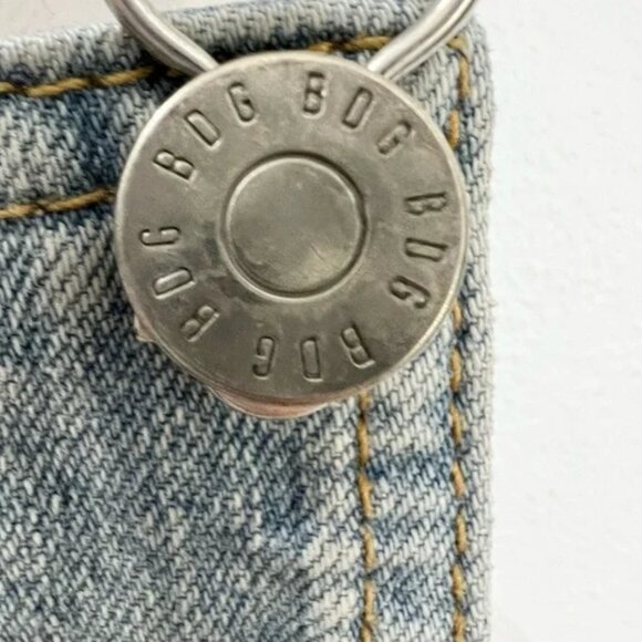 BDG Urban Outfitters LINDA denim jean shortall overall blue 26 - Picture 6 of 15